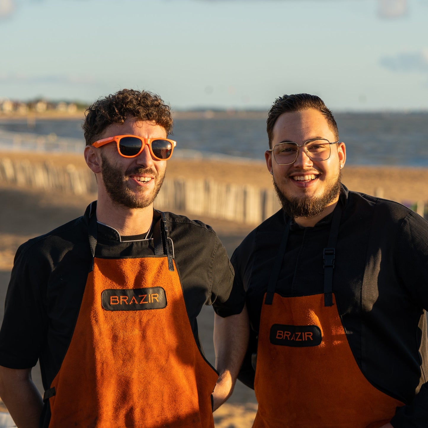 Tablier En Cuir Brazir Thermorésistant