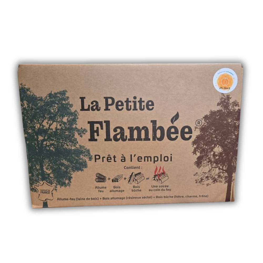 Pack La Petite Flambée - Feu prêt à l’emploi