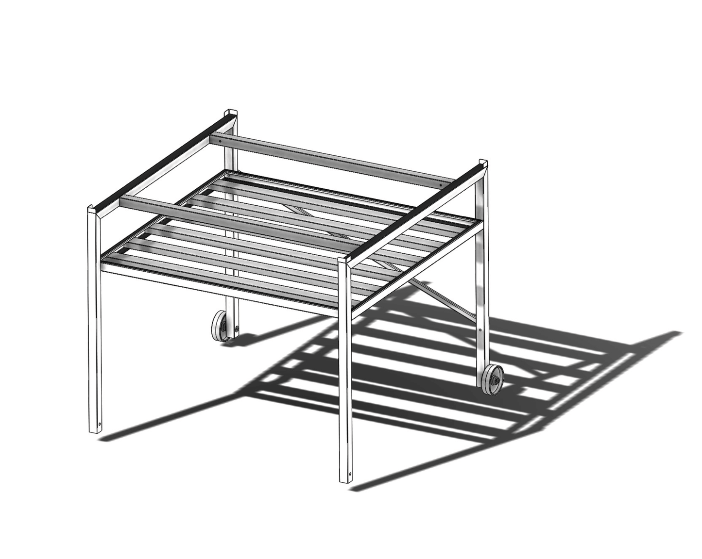 Chariot-Support 100 ‰ INOX