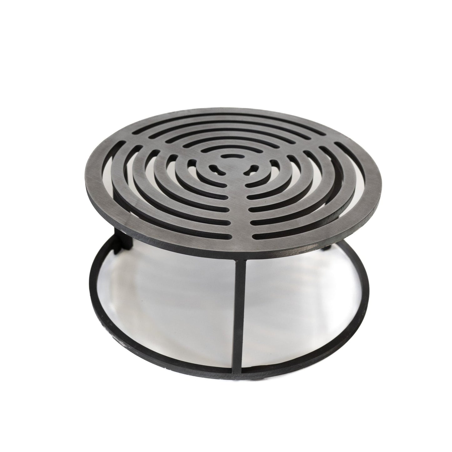 Brasero Brazir Mini Rond 640mm - Finition Noir Thermolaquée