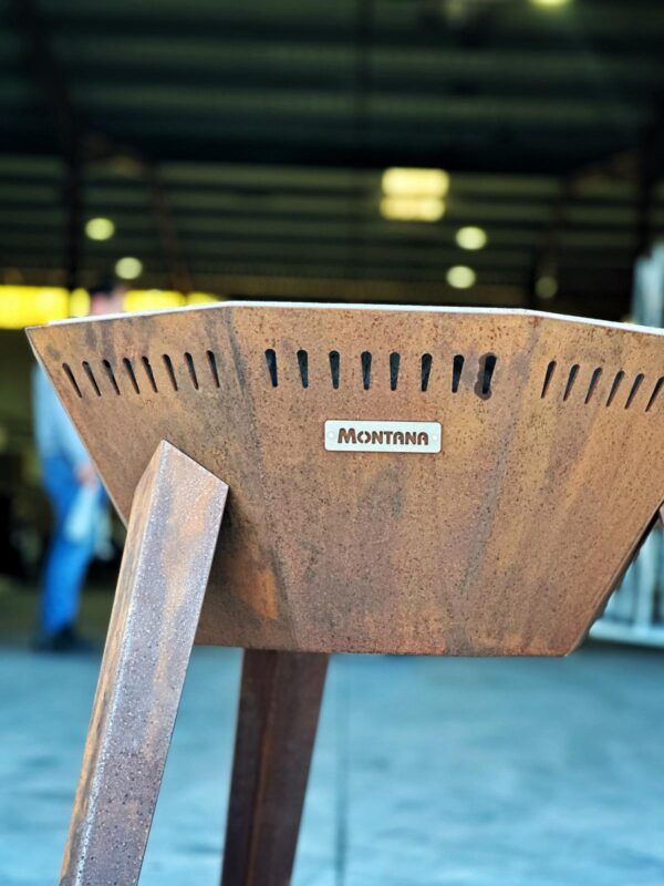 Brasero Plancha Montana en acier