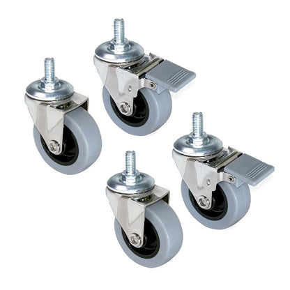 Roulettes (lot de 4)